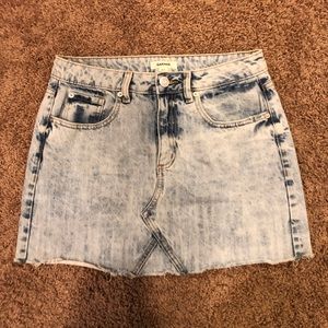 Jean Mini Skirt